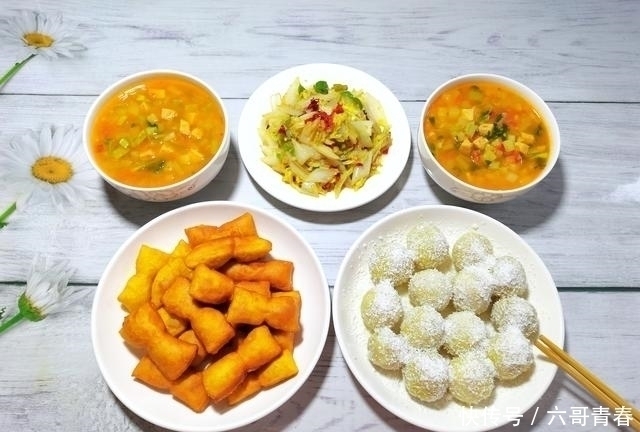 天冷了，我家五天晚餐这样吃，粗粮蔬菜多，清爽养胃，不担心长肉