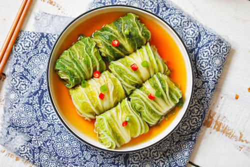  不腻|白菜花样吃法，比炒着好吃百倍，鲜嫩好吃，清香不腻，馅多过瘾