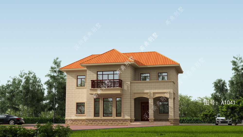 两层|欧式两层别墅,成本实惠,是值得盖的好房子。