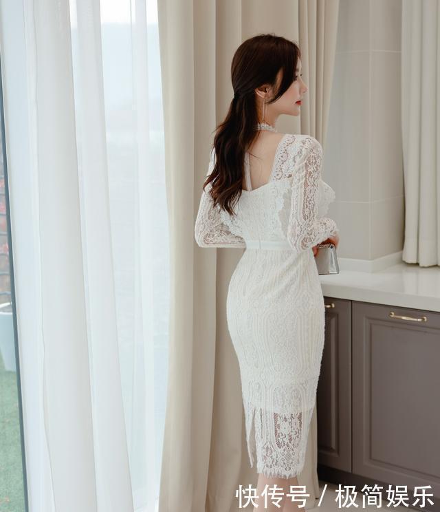 文雅|琉璃花纹雪纺透气双层连衣裙,打造清凉文雅气质