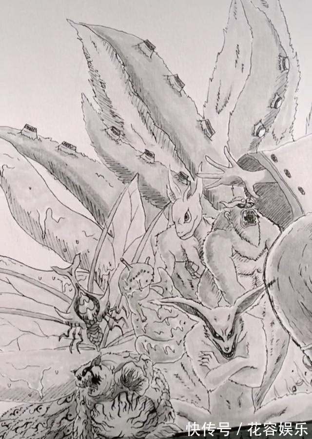 代火影|网友手绘一幅漩涡鸣人,拍卖1.4万,多人求购,网友:值这个价