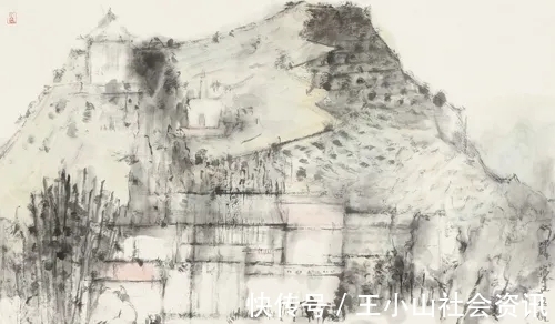 洋泾浜!80后的山水画家马明耀,“穿西装结领带”,一口“洋泾浜”