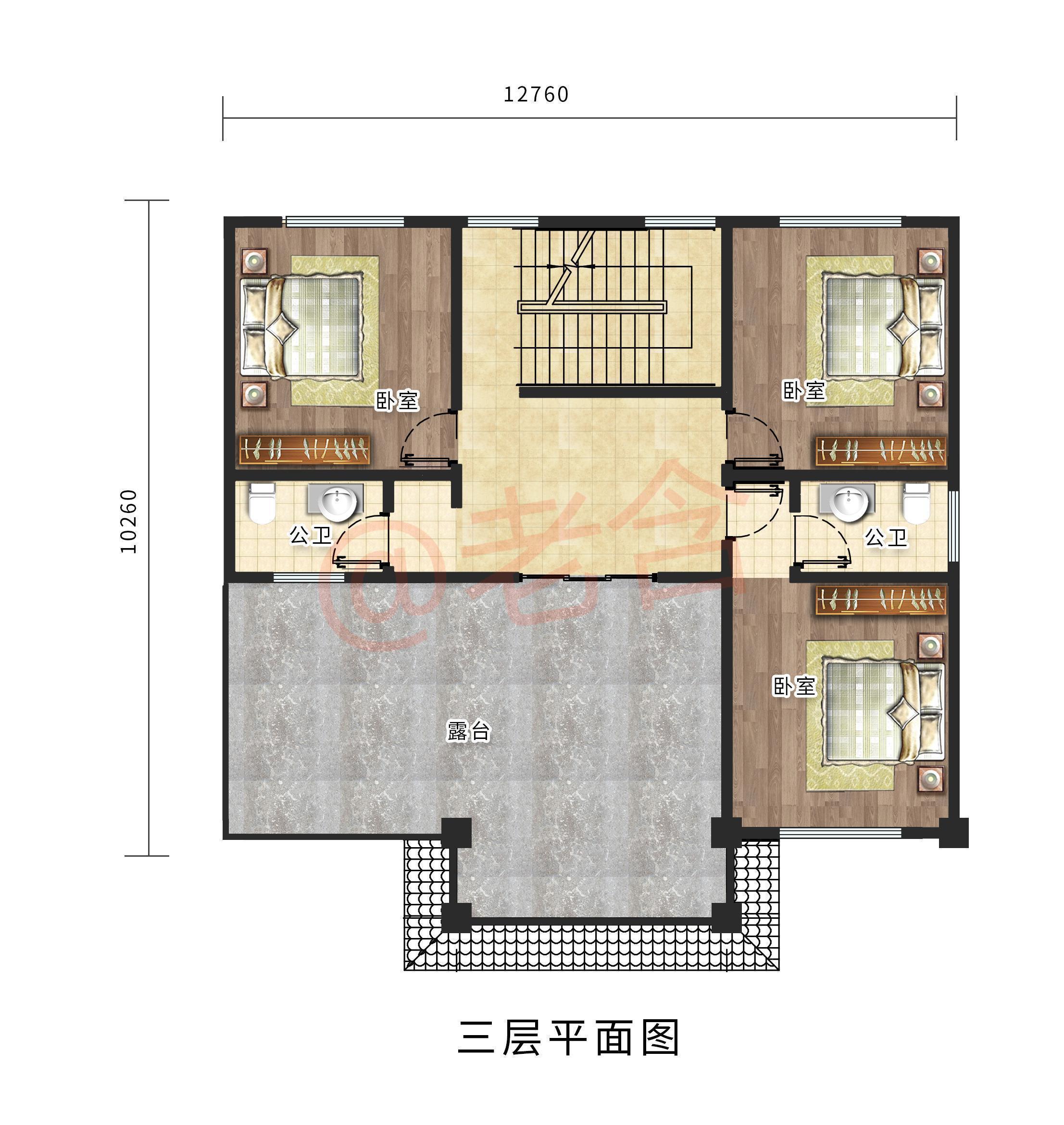 农村|这2套农村自建三层别墅颜值“超高”，布局合理，哪套更好看