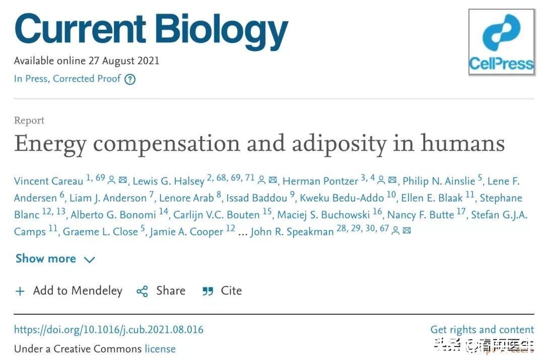 当代生物学|我刚想努力运动减肥，你却告诉我越胖效果越差？