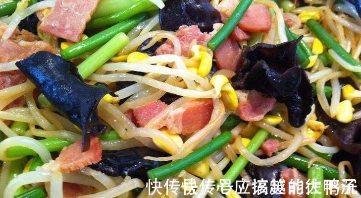 姜丝|豆芽和此物一起煮,每天吃一盘,头发黑了,炎症没了,男女可试试
