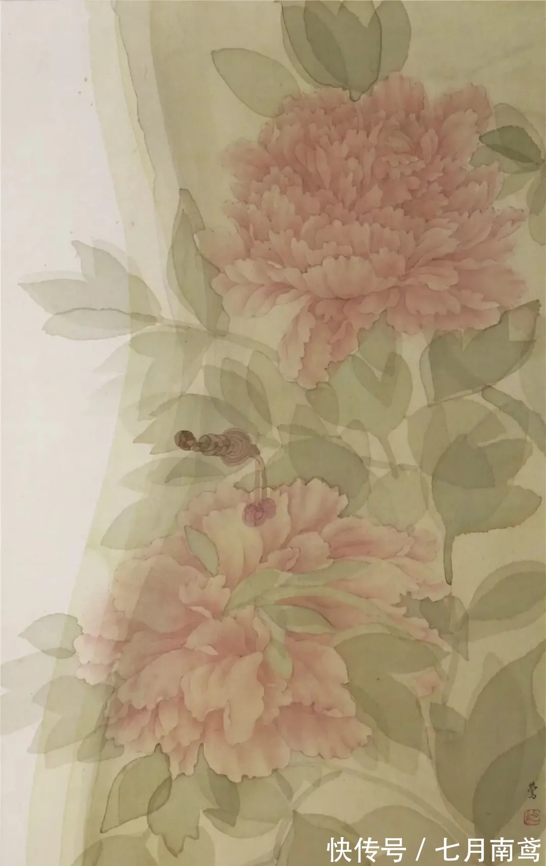 鲍莺|女性画家特有的审美情调,被她释放的淋漓尽致|鲍莺花鸟画