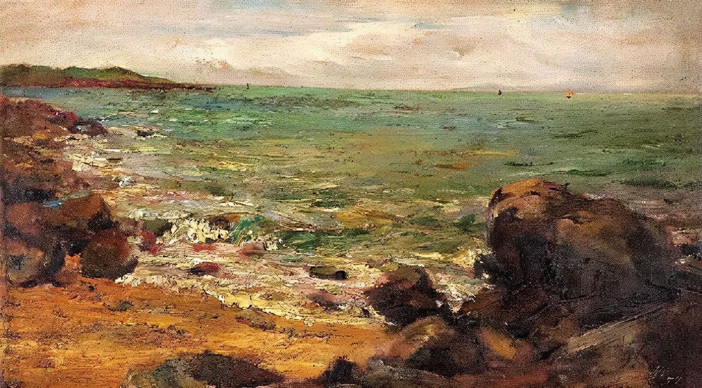 红旗手!第一代女油画家徐坚白:作品有现代元素,也别具中国韵味