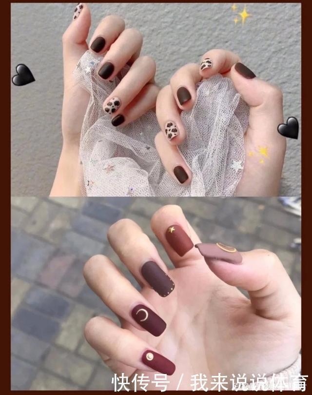 指甲|高级感超强的磨砂美甲,显白又显气质,哪个仙女不爱呢