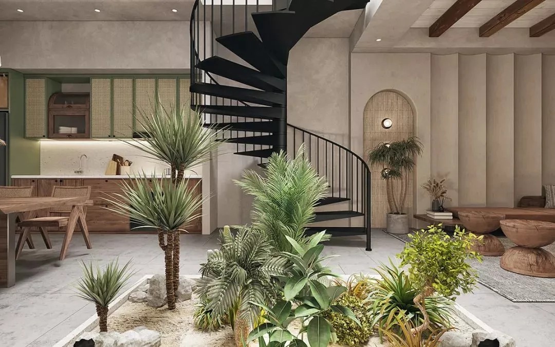 住宅|天然材料打造“舒适洞穴”,这些住宅太可了!