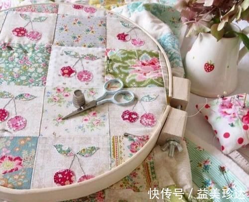 缝纫机|一块布剪碎了再拼接起来,搞什么0基础学布艺拼布,附教程