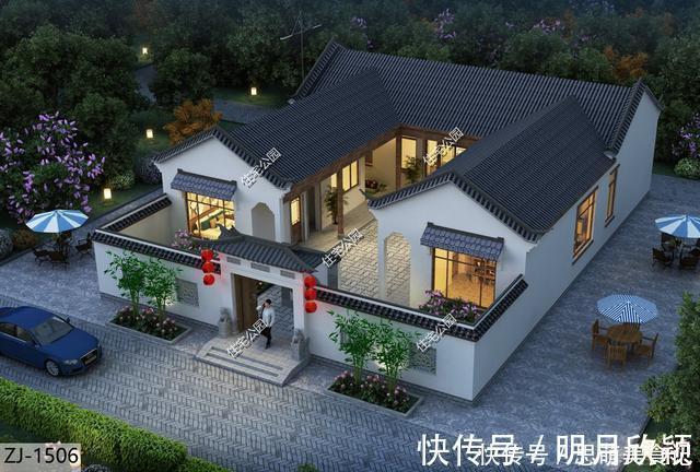 农村|10套农村一层养老房,有院子有火炕,15万的造价盖哪套都不亏