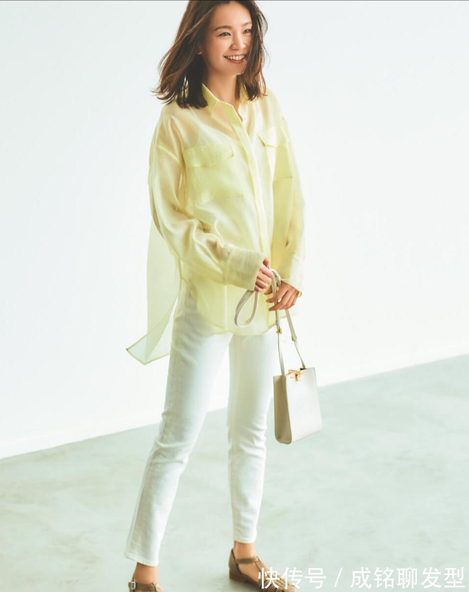 衬衫|今夏“透视衬衫”火了！轻盈舒服防晒又百搭，精致优雅吸睛又撩人