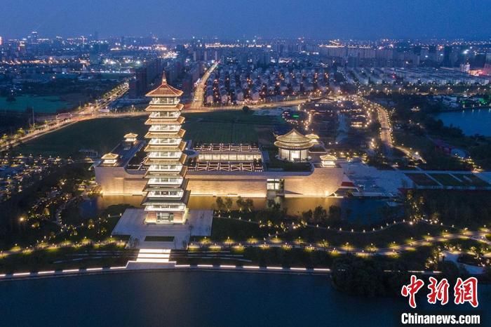 大运塔|扬州中国大运河博物馆流光溢彩“盛装”亮相