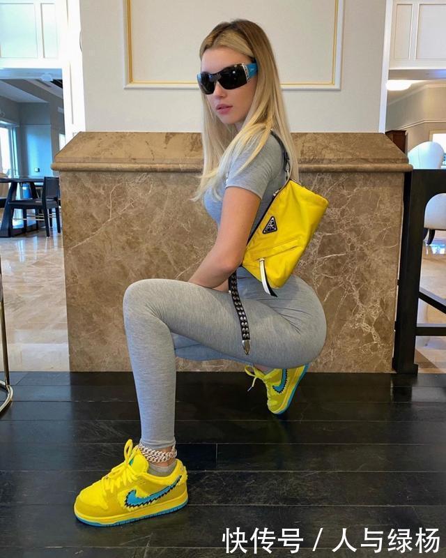 明星球鞋上脚，球鞋女神们上脚狠鞋！