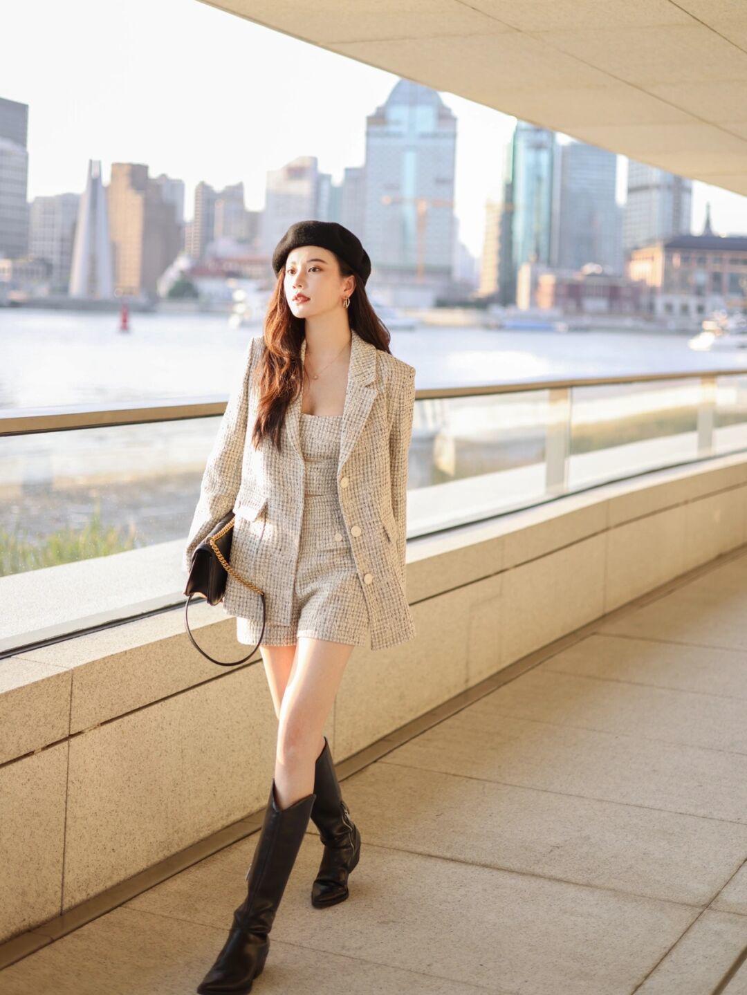 技巧|40+女人不要再穿“基础款西装”了,建议记住这几个技巧,超洋气