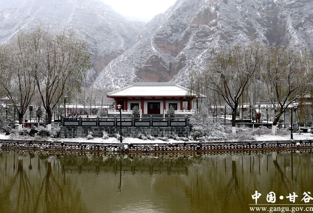 甘谷|甘谷：初冬雪景美如画