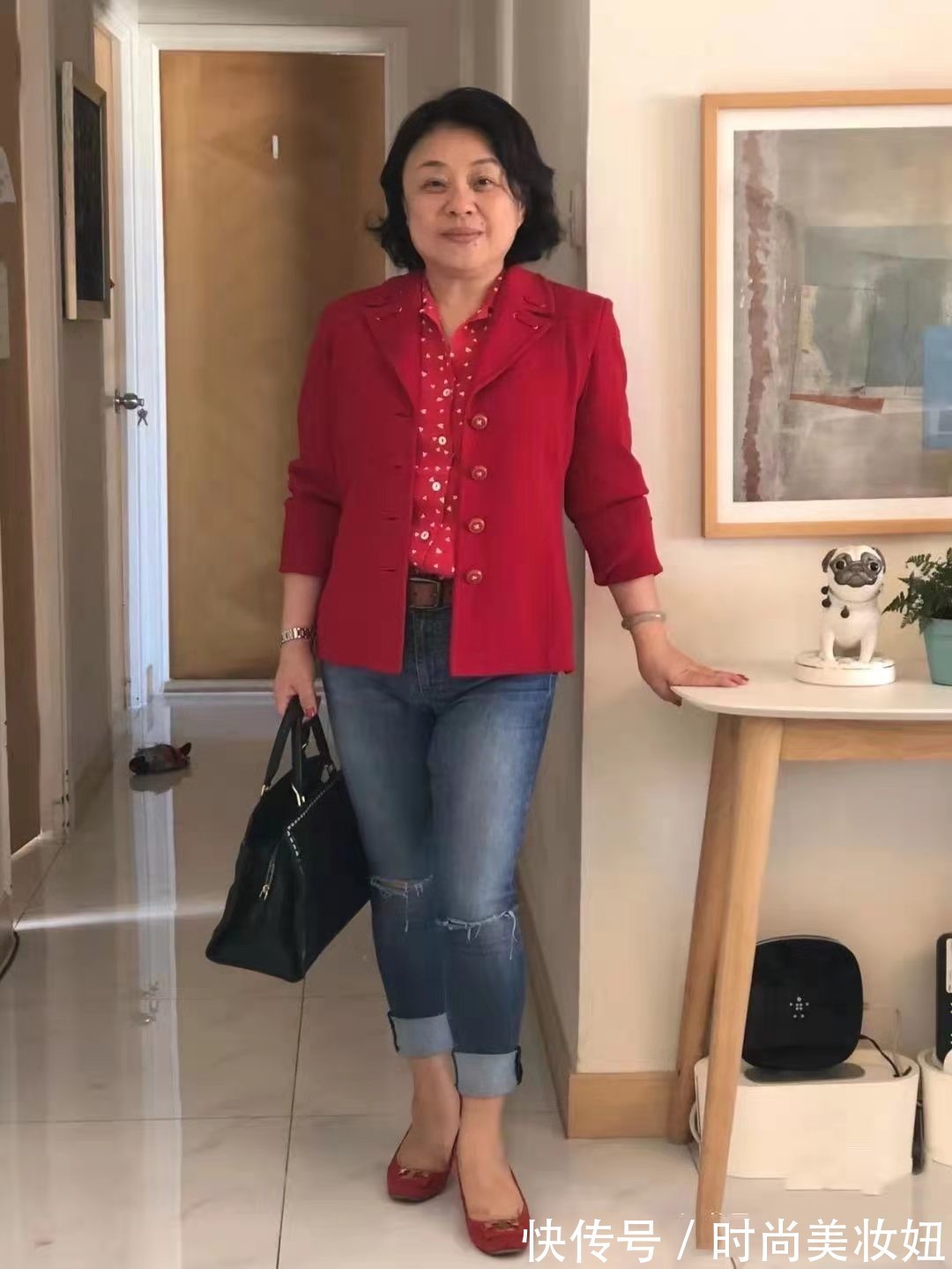 秋冬|50岁女人身材微胖长相平平,靠穿搭打造高级气质,会穿太重要