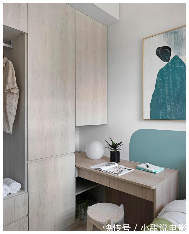 原木色|不得不佩服台湾的设计,39㎡住一家三口,功能齐全还宽敞明亮!