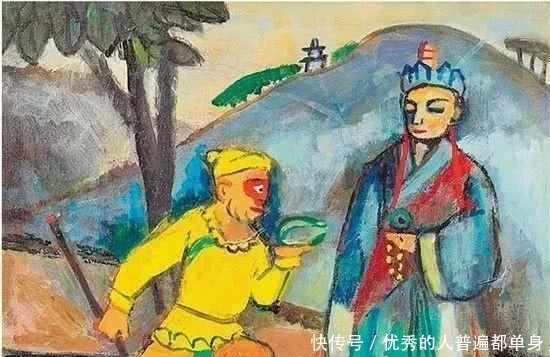  西游记|他画的《西游记》看似小学生所作，但价值千万，连郭沫若都赞