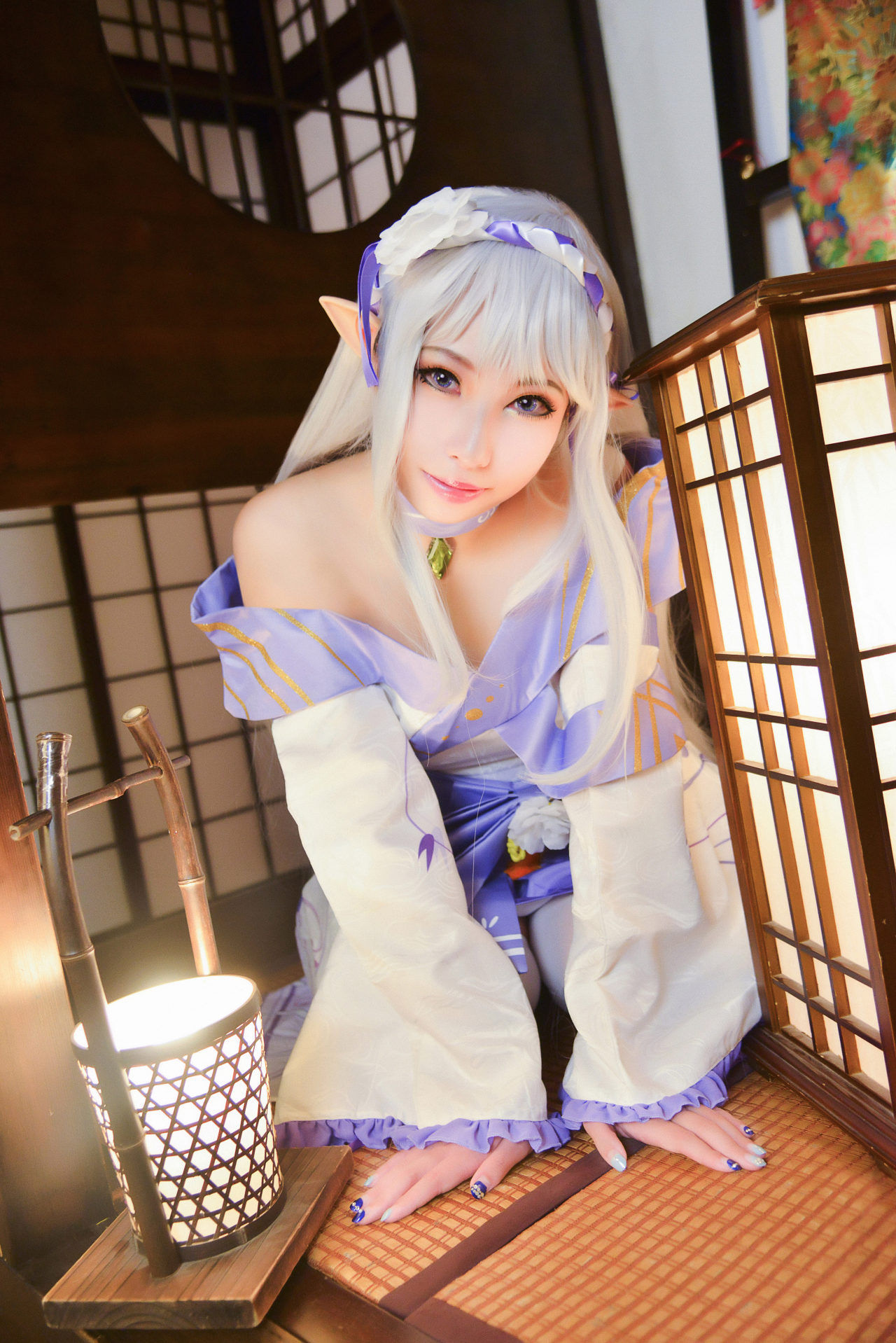 从零开始|re：从零开始的异世界生活艾米莉亚和服cosplay