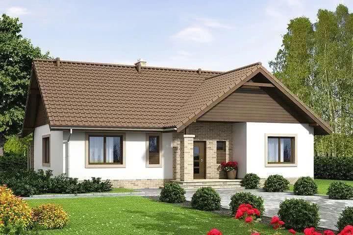 编号|28套一层农村别墅合集，一栋比一栋精美，哪套最得你欢心？