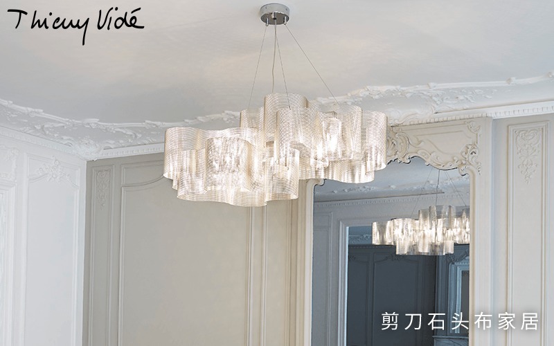 大型水晶吊灯,奏响优雅奢华的光影交响曲