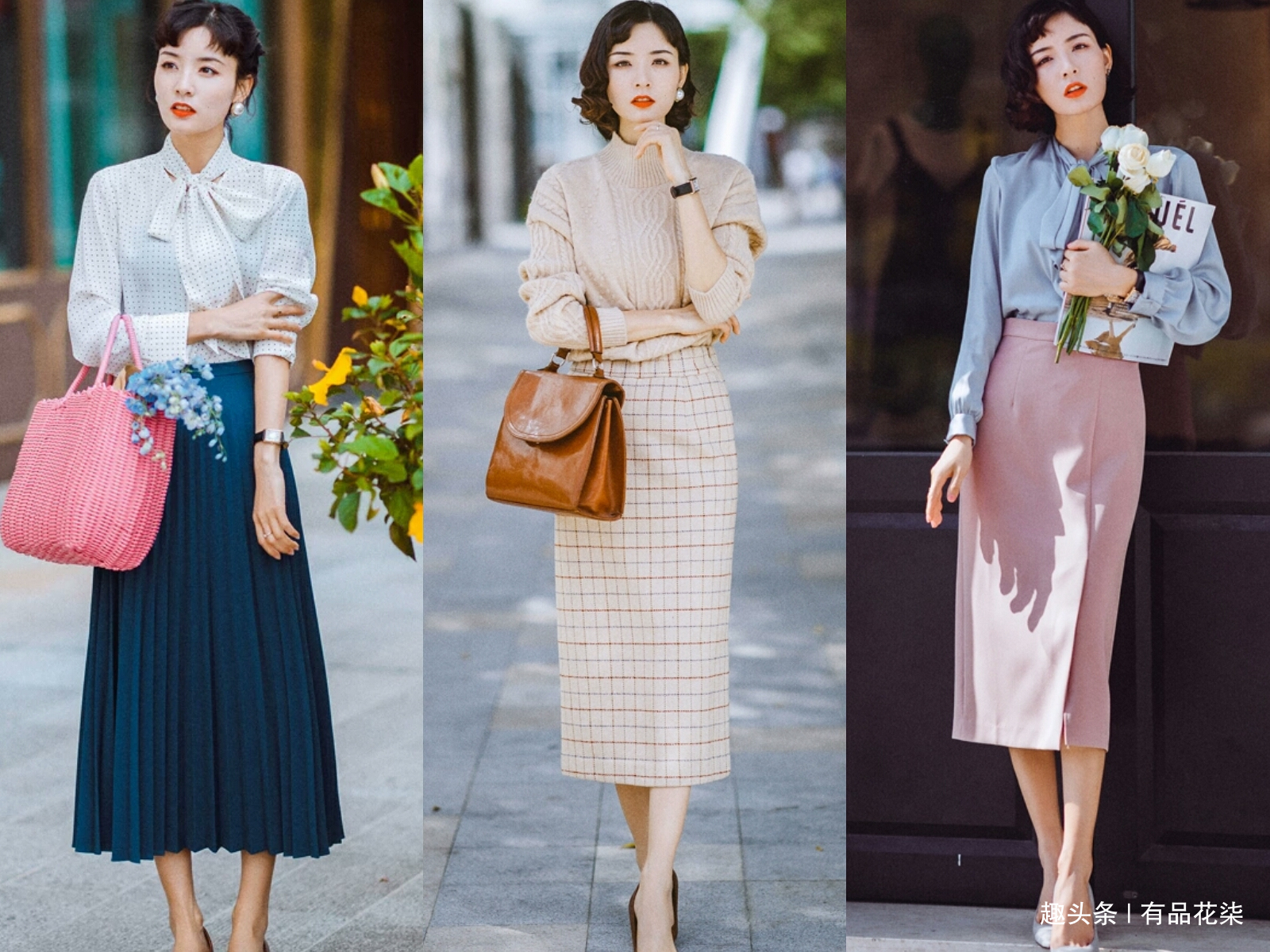 40岁女人的穿搭法则,要优雅精致也要保持一些些少女感