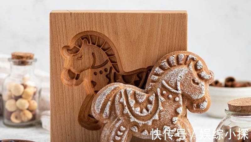 木制|可爱的木制动物烘焙模具和擀面杖