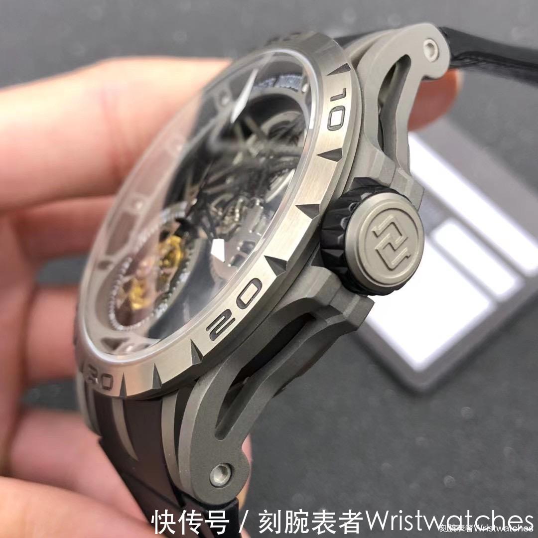钛合金|BBR厂罗杰杜彼王者系列0545钛合金陀飞轮复刻表测评！