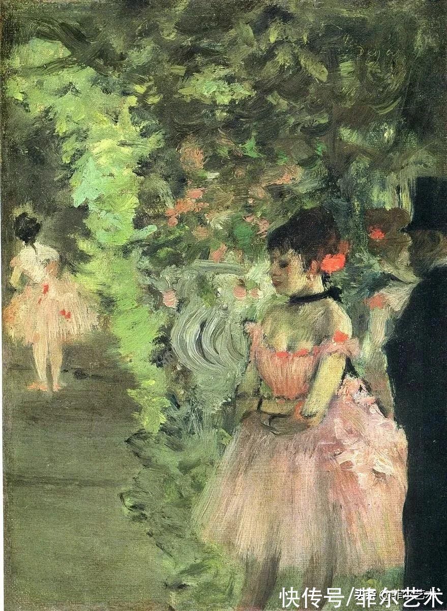 法国@法国艺术大师埃德加·德加舞女125幅油画作品,美翻了