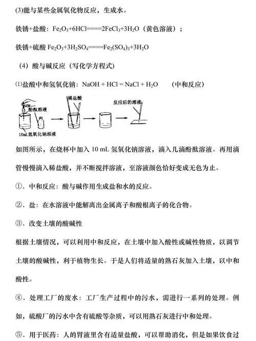 初中化学酸碱盐知识点超全总结！