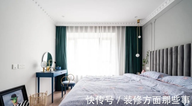 衣帽间|130㎡现代法式风改造案例,静静地享受生活的美好