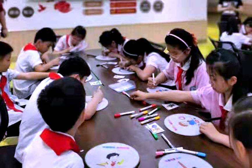 垃圾分类|50余名儿童用画笔描绘出心中“垃圾分类”新图景