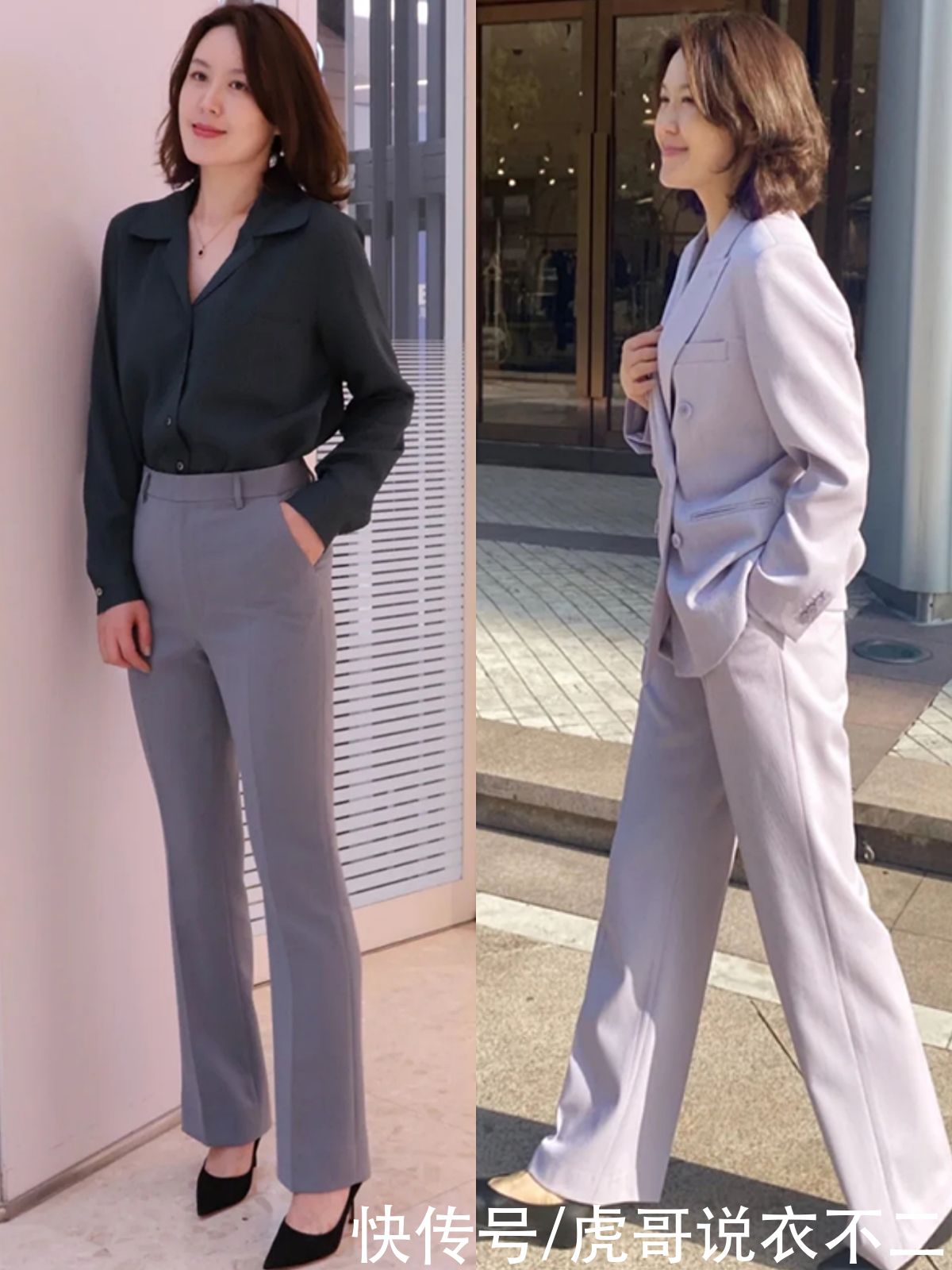 包臀裙|女人过了40岁，无论裤装还是裙装都少搭运动鞋，这两款舒适又时尚