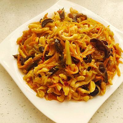 莴笋丝|鱼香肉丝