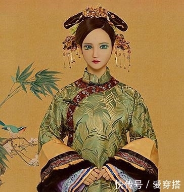 叶罗丽|《叶罗丽》当冰公主穿上清宫装,贵人装倾国倾城,皇妃装仙气满满