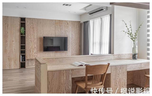 书房|如果你家也是110㎡三居室,这套装修可作参考,格局设计很经典!