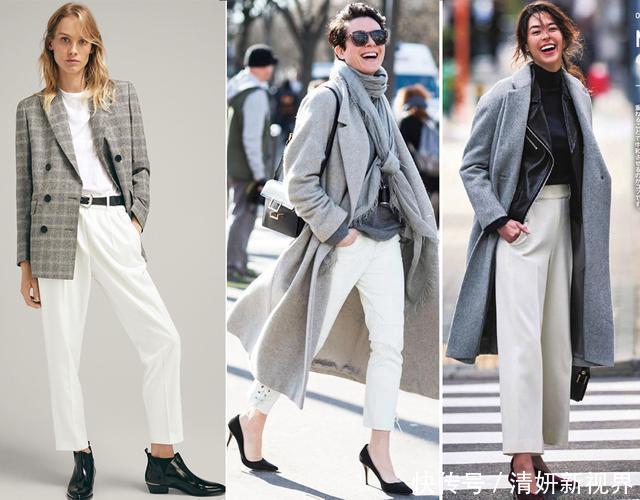 这条裤子和秋冬季太配了,百搭减龄,承包你一整季的时髦