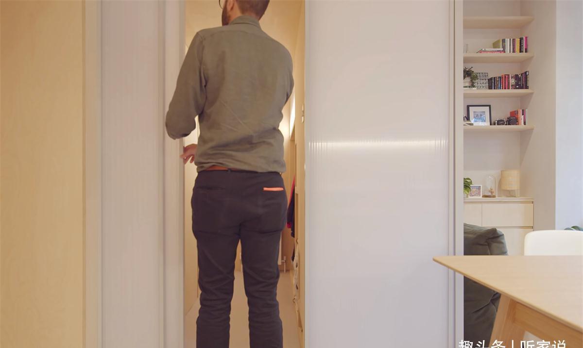 小家|他翻新29㎡蜗居:拆掉隔断做全开放空间,利用3米4层高做夹层卧室