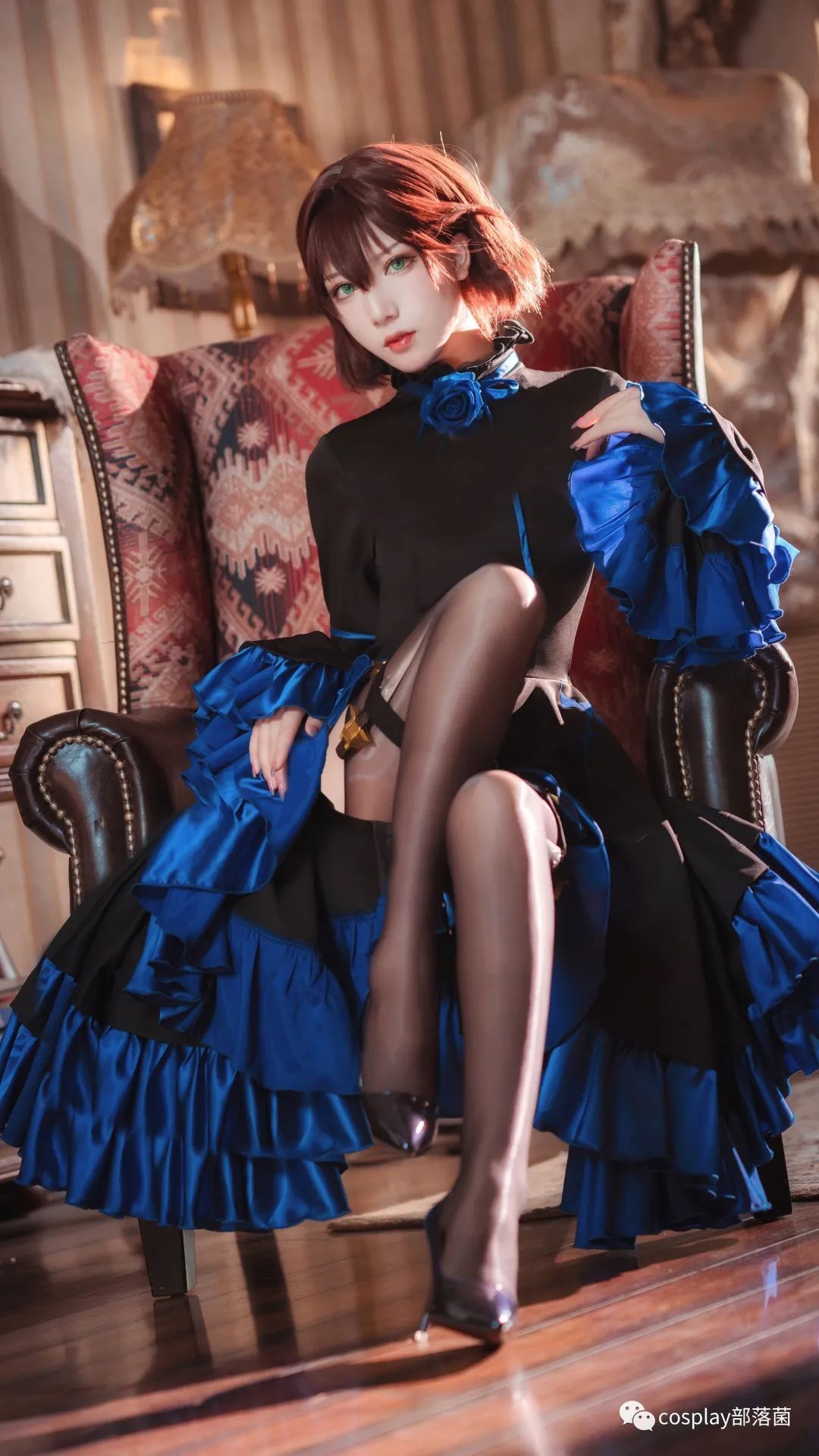 cos:异界事务所伊丽莎白cos正片@柚子