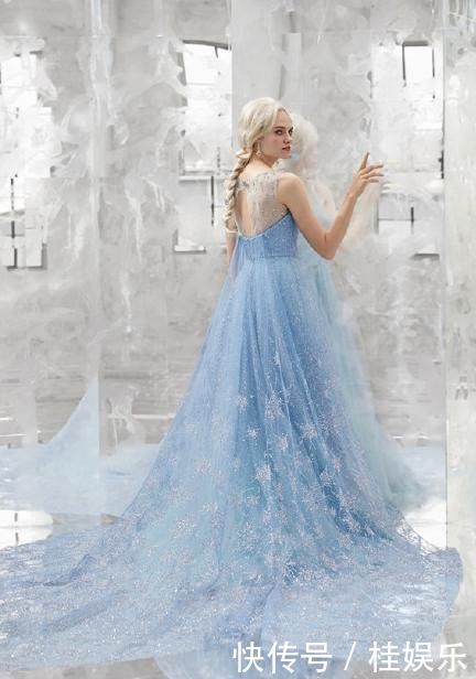 《冰雪奇缘》艾莎安娜同款婚纱,每一件都美出天际,男生看完都心动了