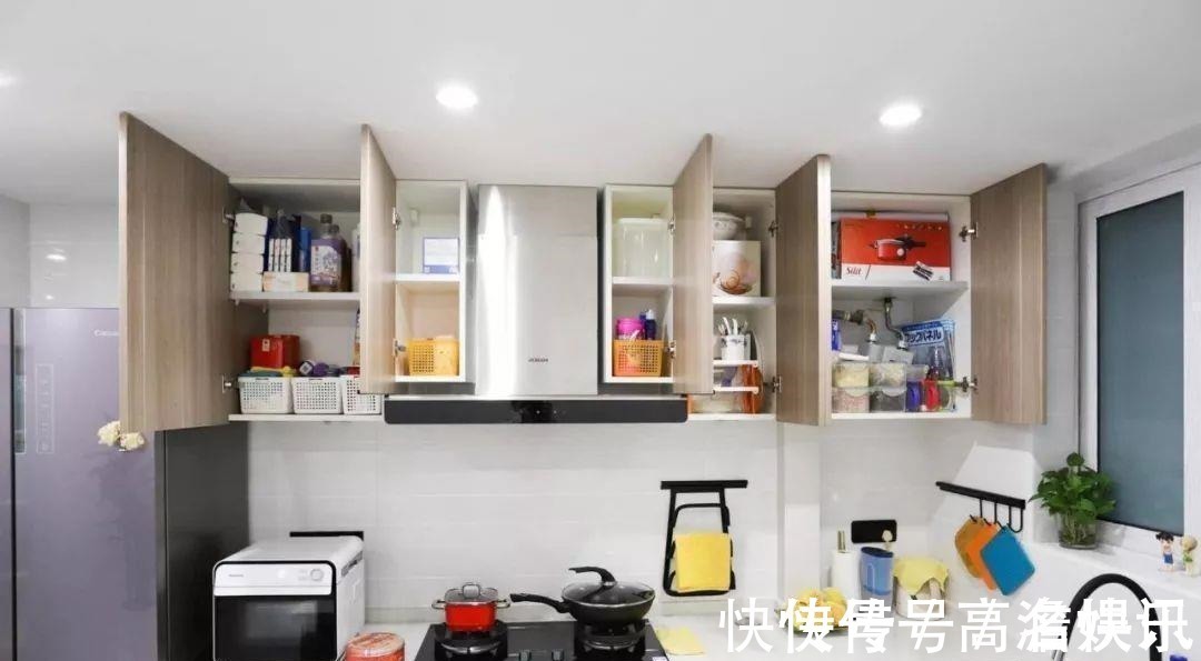 实用|59㎡小两居,客餐厅合并功能叠加,中岛式厨房收纳满分,超实用!