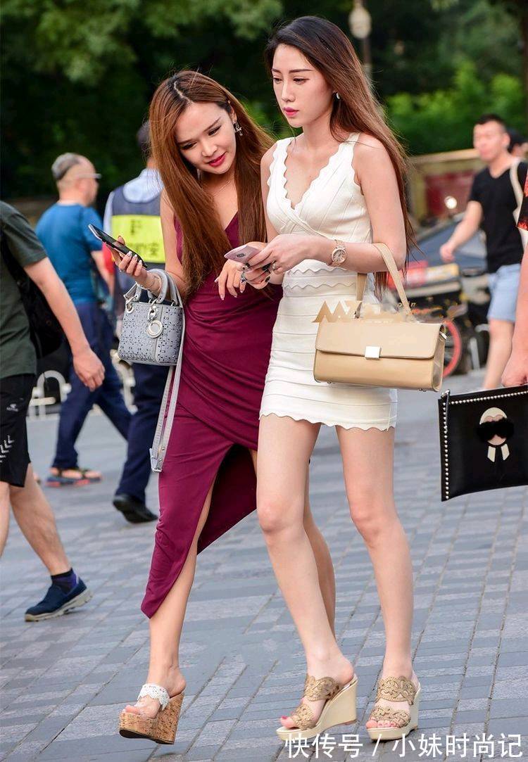 时尚 街拍路人,时尚热裙穿搭参考,哪一款才是你心仪的穿搭