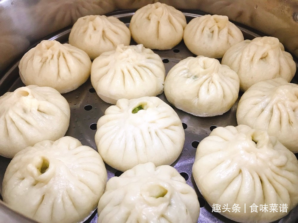 适合伏天吃的3种包子馅，应季蔬菜一元一斤，馅大皮薄，鲜香可口