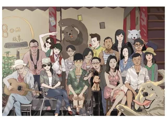 插画|一组让80、90后泪流满面的插画,看着看着就沉默了