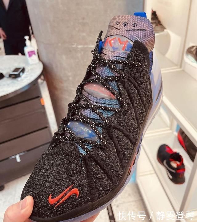 联名 未来之星的牌面！全新联名LeBron 18实物图释出