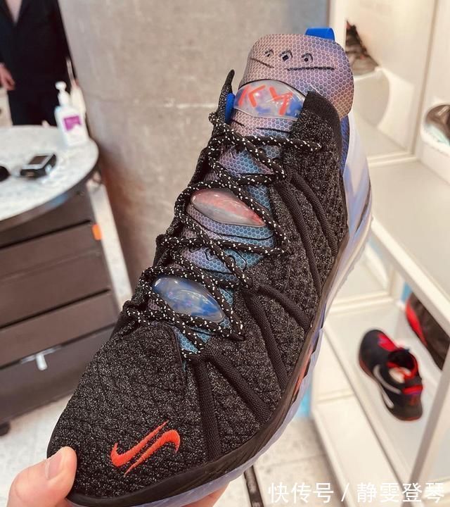 联名 未来之星的牌面!全新联名LeBron 18实物图释出