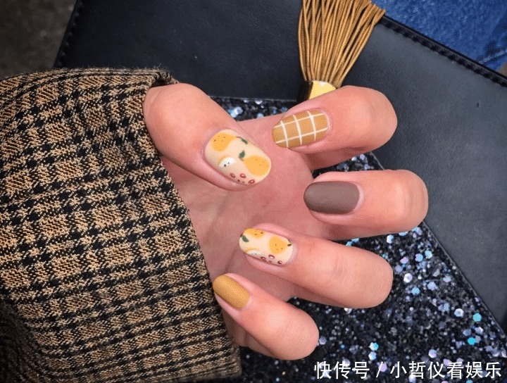 高级显白的磨砂美甲,喜欢磨砂的姐妹一定要看!