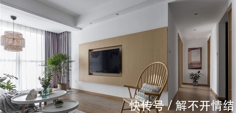 舒适|125㎡薄荷绿装修，三室两厅，清爽美丽