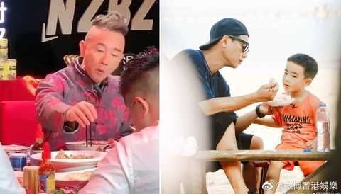 陈小春吃宴席被批没教养,自己扒菜不顾他人感受,对儿子却双标